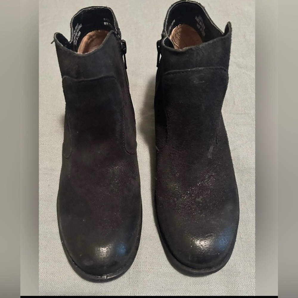 B.O.C women’s black leather booties size 8 - Picture 11 of 12